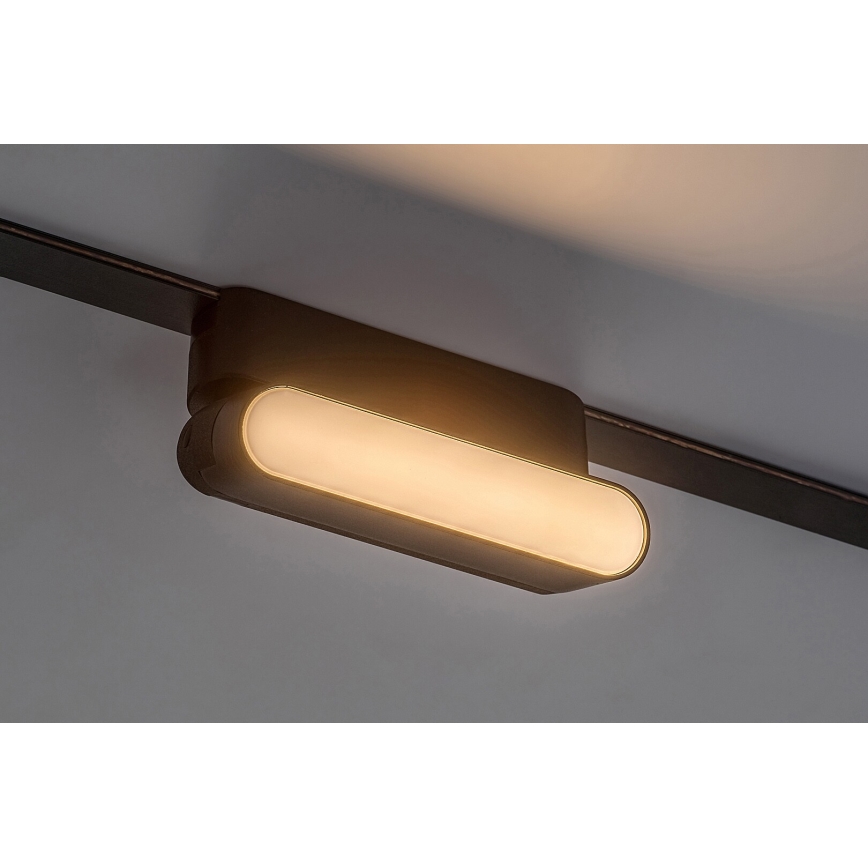 Rabalux - LED Таванно осветление за 1-фазна релсова система LED/6W/24V 3000K 11,5 см черен