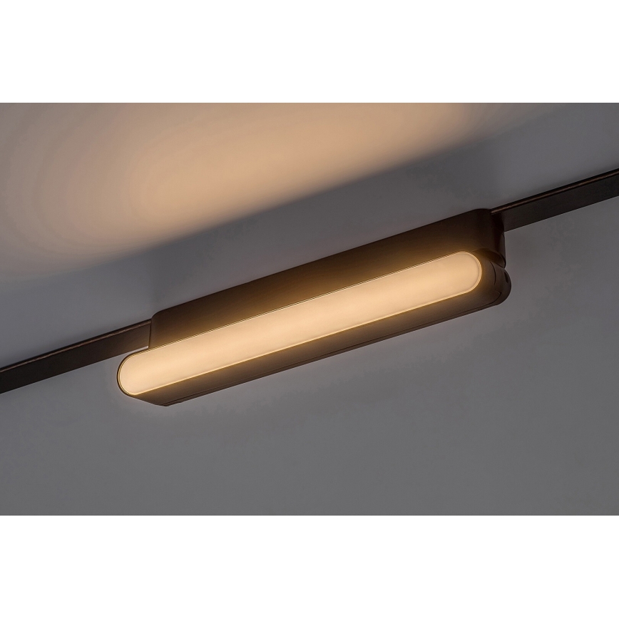 Rabalux - LED Таванно осветление за 1-фазна релсова система LED/12W/230V 3000K 22 см черен
