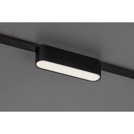 Rabalux - LED Таванно осветление за 1-фазна релсова система LED/6W/230V 3000K 11,5 см черен