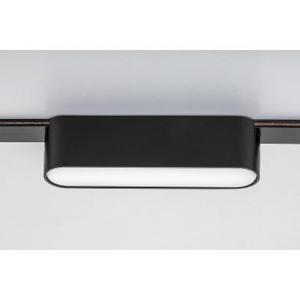Rabalux - LED Таванно осветление за 1-фазна релсова система LED/6W/230V 3000K 11,5 см черен