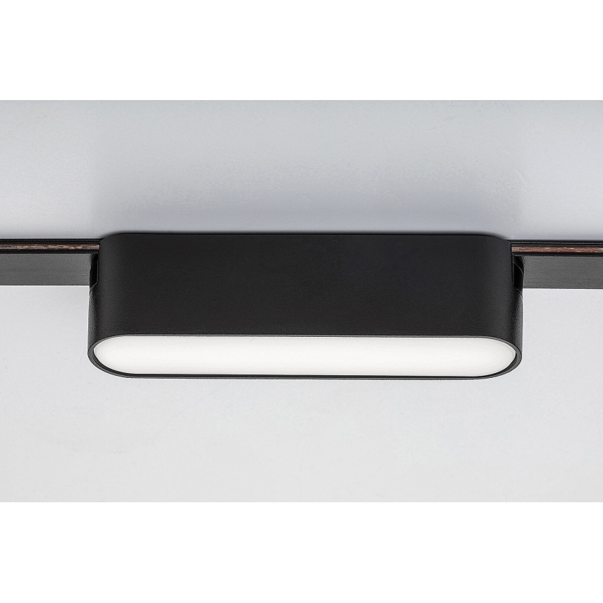 Rabalux - LED Таванно осветление за 1-фазна релсова система LED/6W/230V 3000K 11,5 см черен