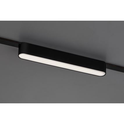 Rabalux - LED Таванно осветление за 1-фазна релсова система LED/12W/24V 4000K 22 см черен