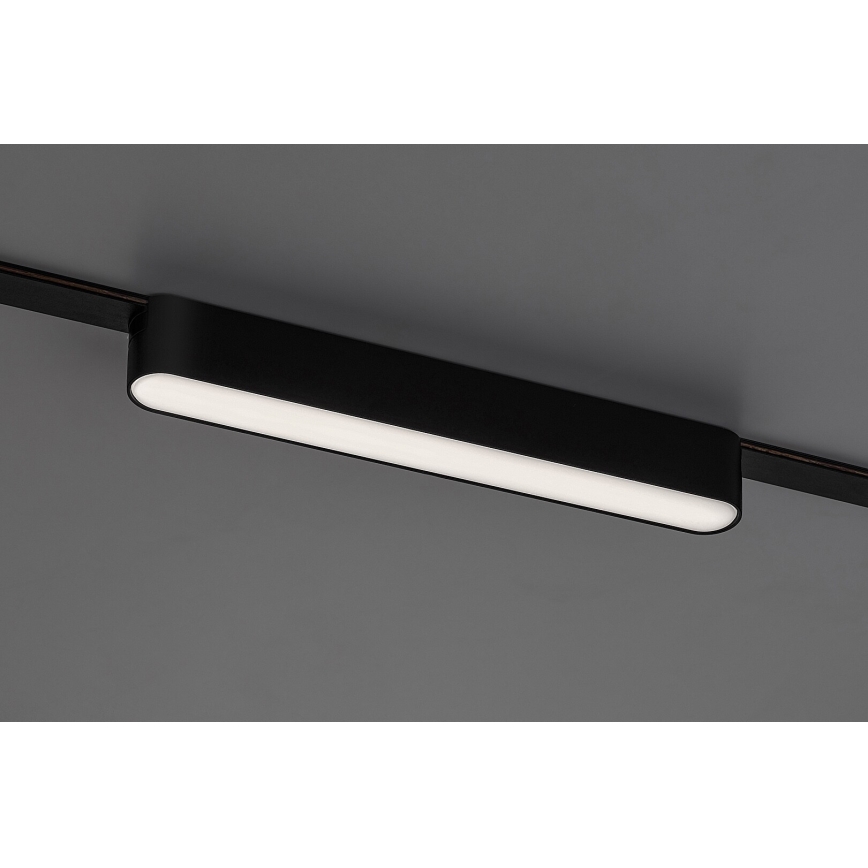 Rabalux - LED Таванно осветление за 1-фазна релсова система LED/12W/24V 4000K 22 см черен