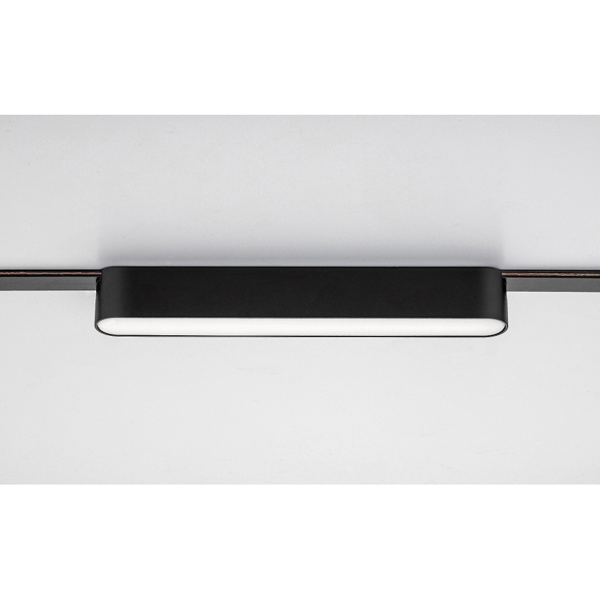 Rabalux - LED Таванно осветление за 1-фазна релсова система LED/12W/24V 4000K 22 см черен
