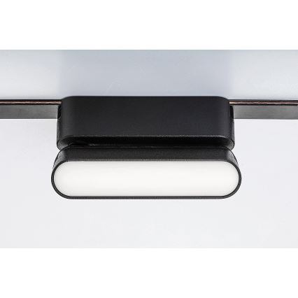 Rabalux - LED Таванно осветление за 1-фазна релсова система LED/6W/24V 4000K 11,5 см черен