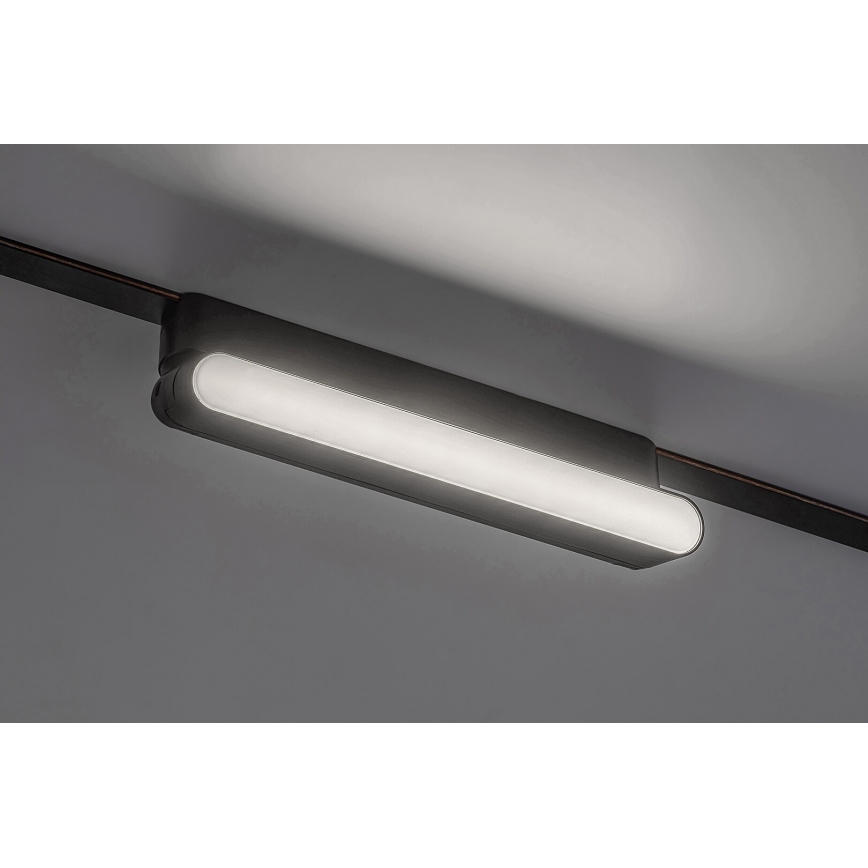Rabalux - LED Таванно осветление за 1-фазна релсова система LED/12W/24V 4000K 22 см черен