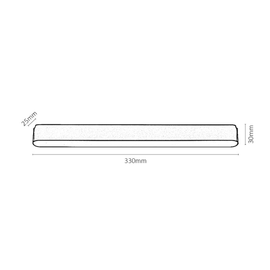 Rabalux - LED Димируемо таванно осветление за 1-фазна релсова система LED/16W/24V 2700-5500K Wi-Fi Tuya 33 см черен
