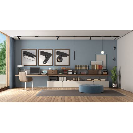 Rabalux - LED Димируем спот за 1-фазна релсова система LED/9W/24V 2700-5500K Wi-Fi Tuya черен