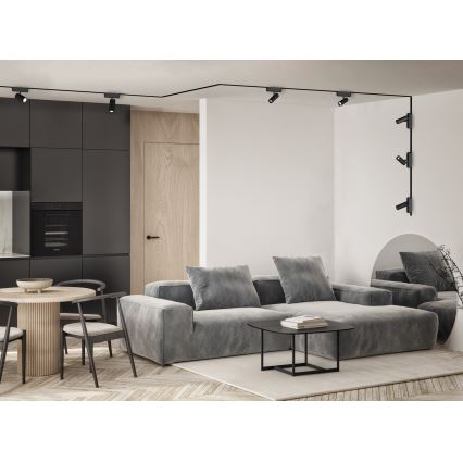 Rabalux - LED Димируем спот за 1-фазна релсова система LED/9W/24V 2700-5500K Wi-Fi Tuya черен