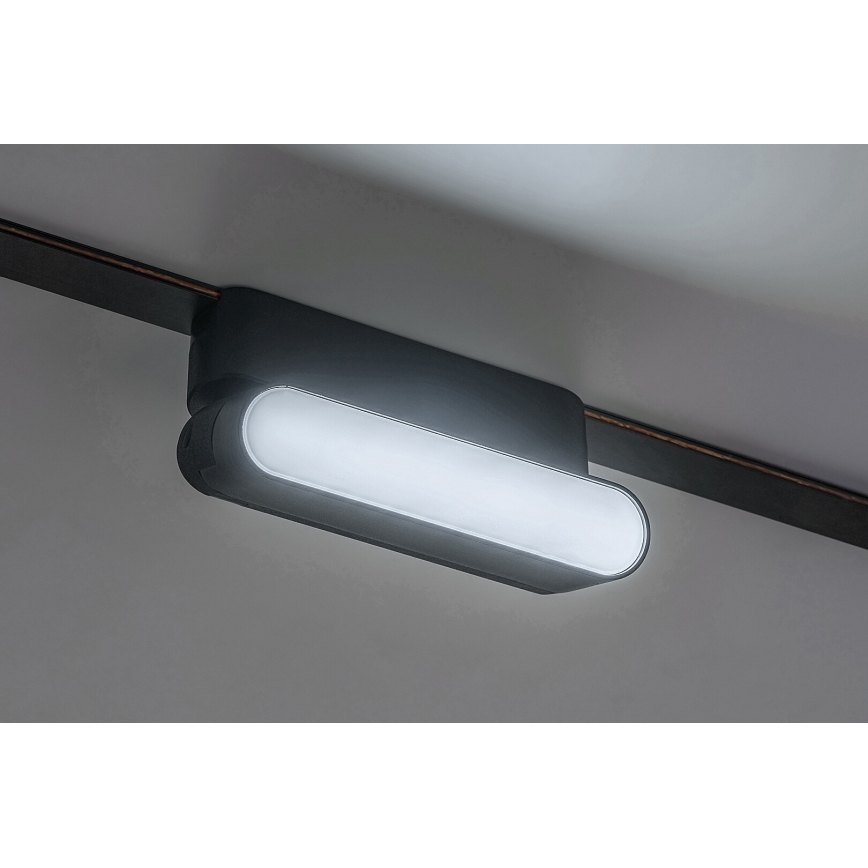 Rabalux - LED Димируемо таванно осветление за 1-фазна релсова система LED/4W/24V 2700-5500K Wi-Fi Tuya 11,5 см черен
