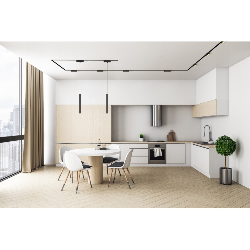 Rabalux - LED Димируем пендел за 1-фазна релсова система LED/5W/24V 2700-5500K Wi-Fi Tuya черен