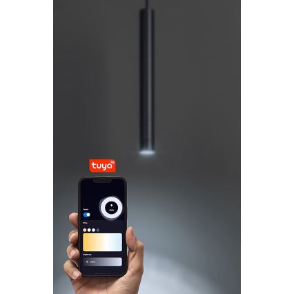 Rabalux - LED Димируем пендел за 1-фазна релсова система LED/5W/24V 2700-5500K Wi-Fi Tuya черен