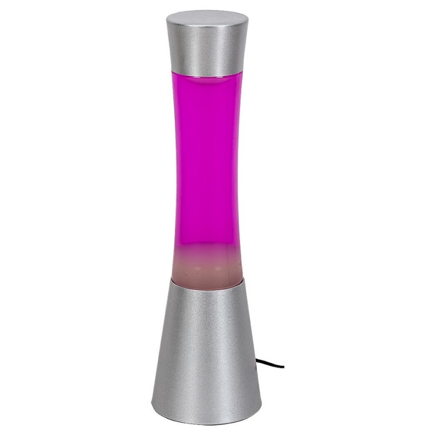Rabalux  - Лава лампа MINKA 1xGY6,35/20W/230V розова