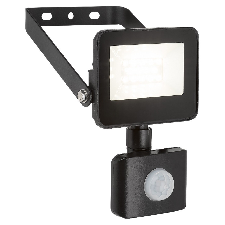 Rabalux - LED Прожектор със сензор LED/10W/230V 4000K IP44 черен