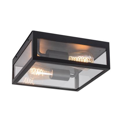 Rabalux - Екстериорна плафониера 2xE27/60W/230V IP23