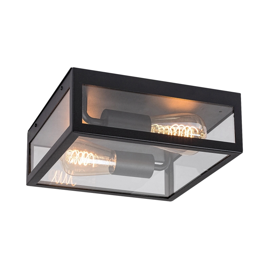 Rabalux - Екстериорна плафониера 2xE27/60W/230V IP23
