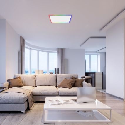 Rabalux - LED RGB Димируем плафон LED/18W/230V 3000-6500K 30x30 см + дистанционно управление