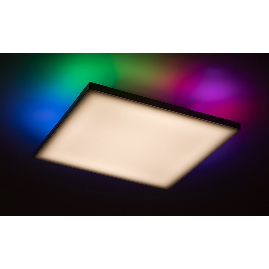Rabalux - LED RGB Димируем плафон LED/18W/230V 3000-6500K 30x30 см + дистанционно управление