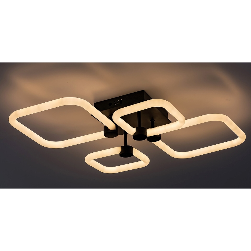 Rabalux - Димируемо LED таванно осветително тяло LED/47W/230V 3000/4000/6000K + дистанционно управление 46x54 cm