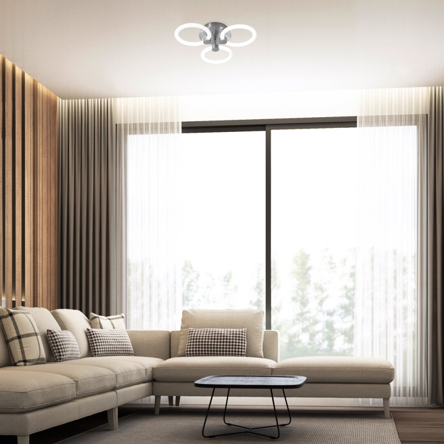 Rabalux - Димируемо таванно LED осветително тяло LED/21W/230V 3000/4000/6000K + дистанционно управление Ø 41 см