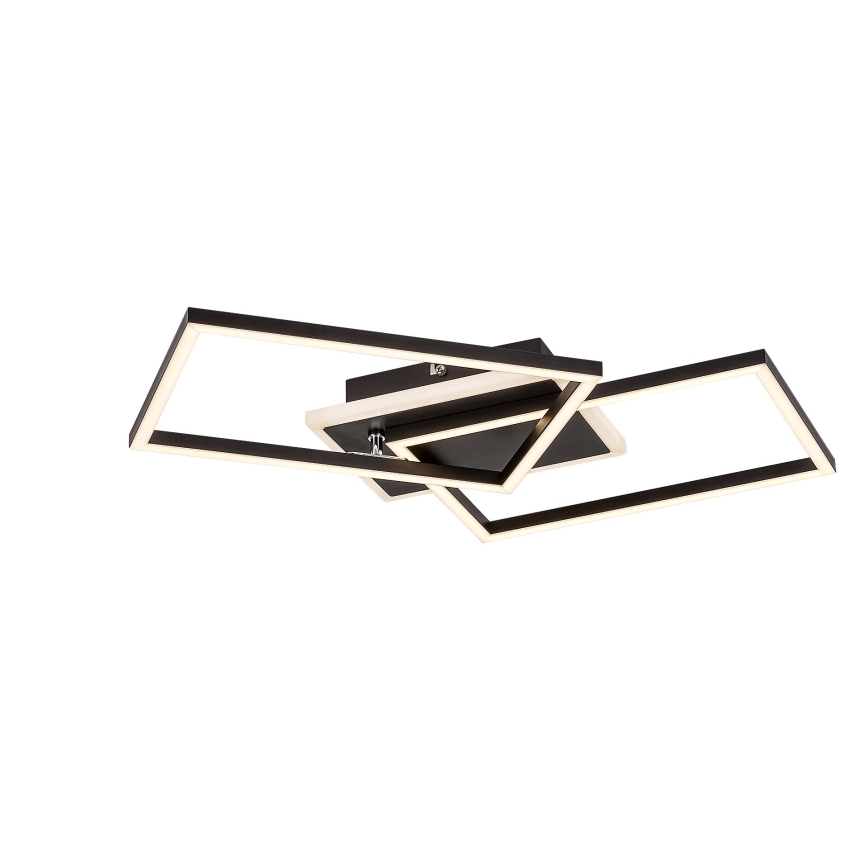 Rabalux - LED Плафониера LED/40W/230V 3000K черен 39x50 см