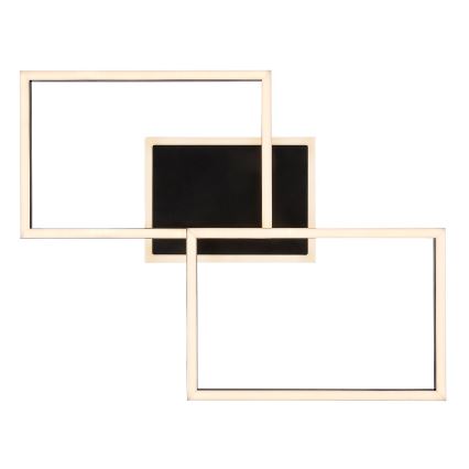 Rabalux - LED Плафониера LED/40W/230V 3000K черен 39x50 см