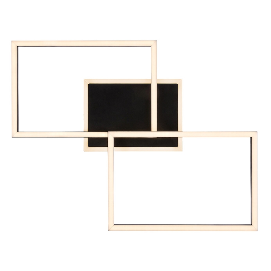 Rabalux - LED Плафониера LED/40W/230V 3000K черен 39x50 см