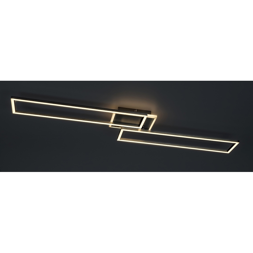 Rabalux - LED Димируем плафон LED/40W/230V 2700-6500K Wi-Fi Tuya матов хром + дистанционно управление