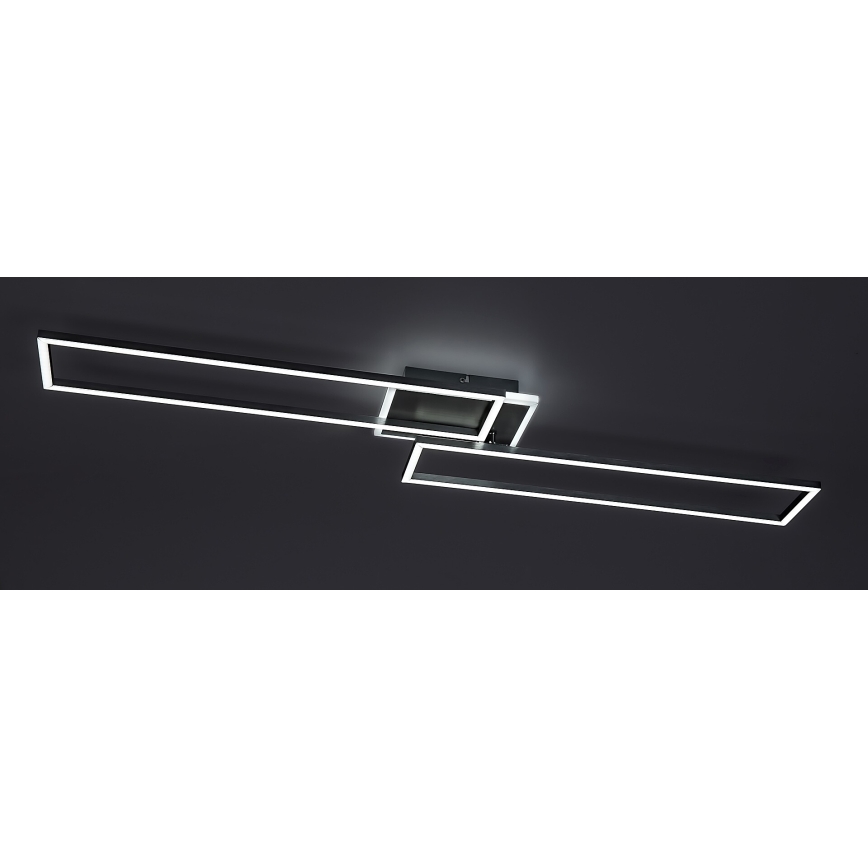 Rabalux - LED Димируем плафон LED/40W/230V 2700-6500K Wi-Fi Tuya матов хром + дистанционно управление