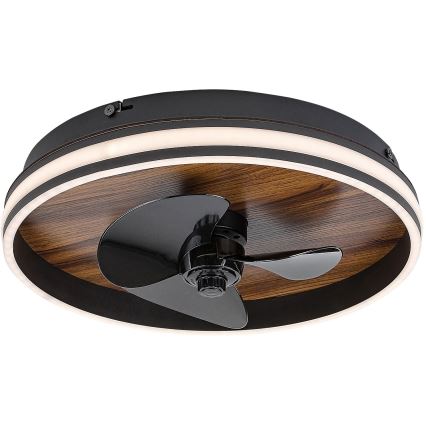 Rabalux - LED Димируем плафон с вентилатор LED/30W/230V 3000-6500K + дистанционно управление