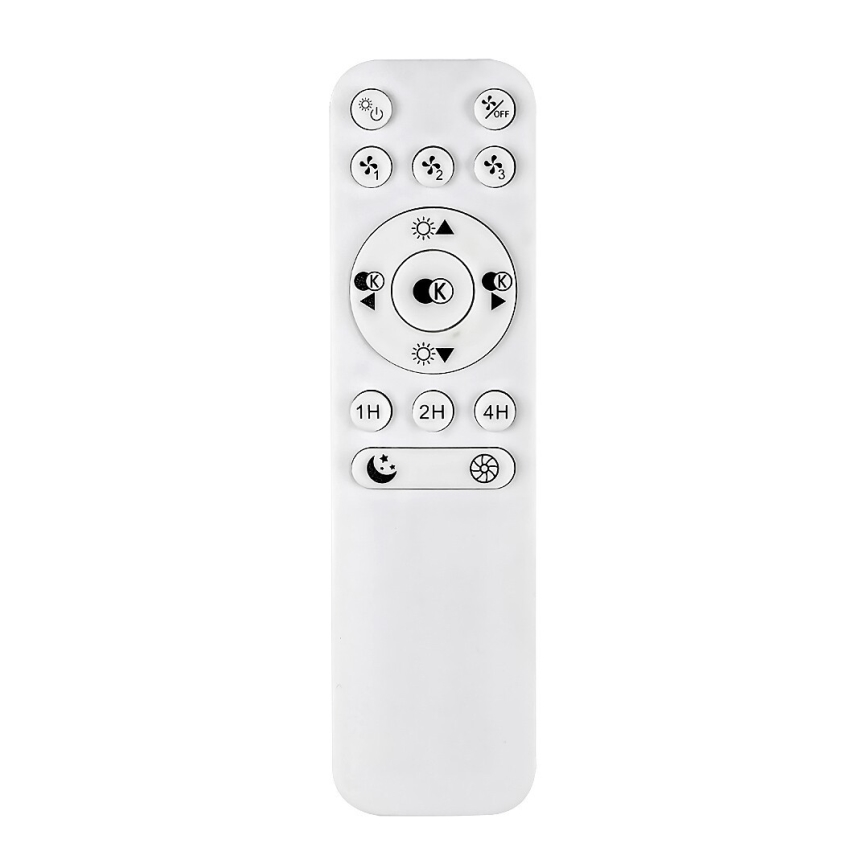 Rabalux - LED Димируем плафон с вентилатор LED/30W/230V 3000-6500K + дистанционно управление