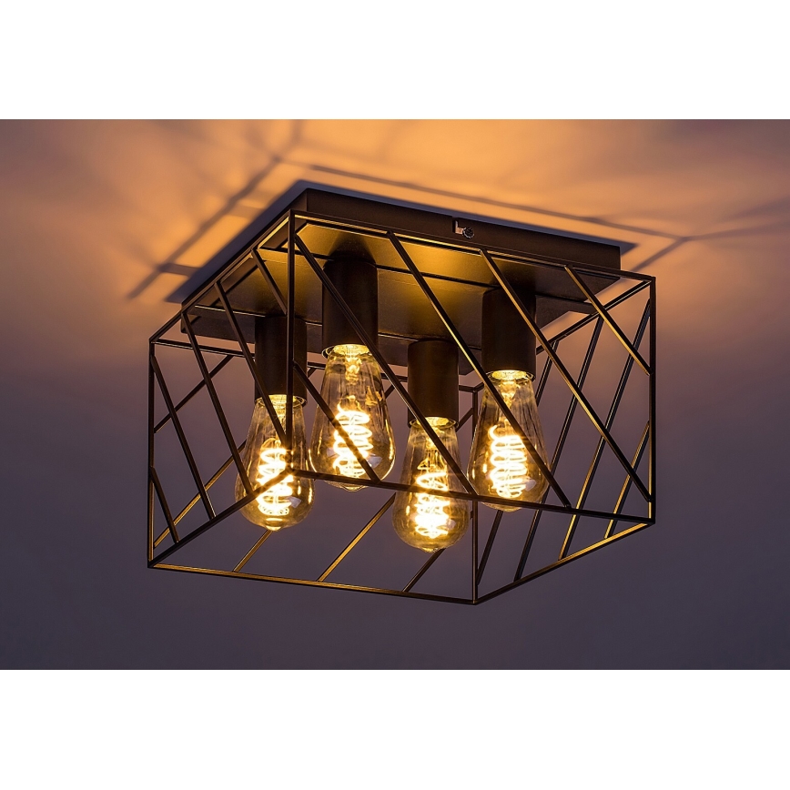 Rabalux - Плафон 4xE27/25W/230V 30x30 см