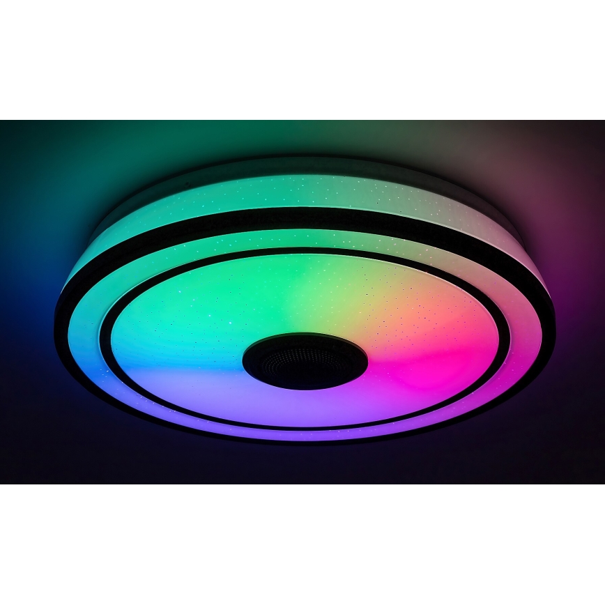 Rabalux - LED RGB Димируем плафон с тонколона LED/24W/230V 3000-6500K + дистанционно управление