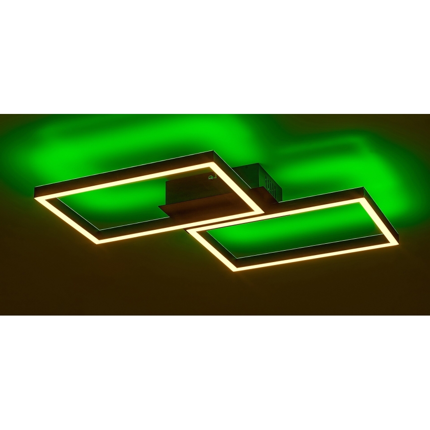 Rabalux - LED RGBW Димируем плафон LED/40W/230V 2700-6500K + дистанционно управление