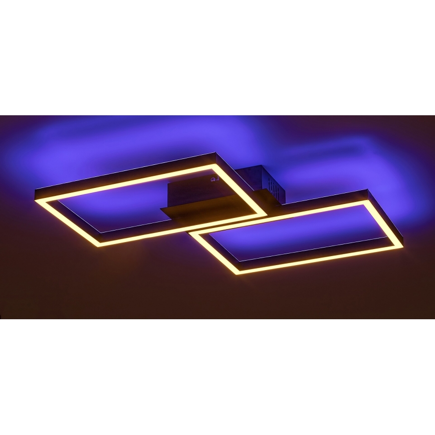 Rabalux - LED RGBW Димируем плафон LED/40W/230V 2700-6500K + дистанционно управление
