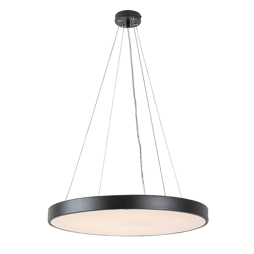Rabalux - LED Димируем пендел LED/60W/230V 3000-6000K черен + дистанционно управление