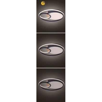 Rabalux - LED Димируем плафон LED/81W/230V 3000K/4000K/6000K + дистанционно управление