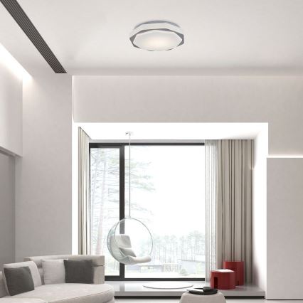 Rabalux - LED Димируем плафон LED/18W/230V 3000K/4000K/6000K + дистанционно управление