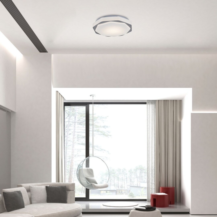 Rabalux - LED Димируем плафон LED/18W/230V 3000K/4000K/6000K + дистанционно управление