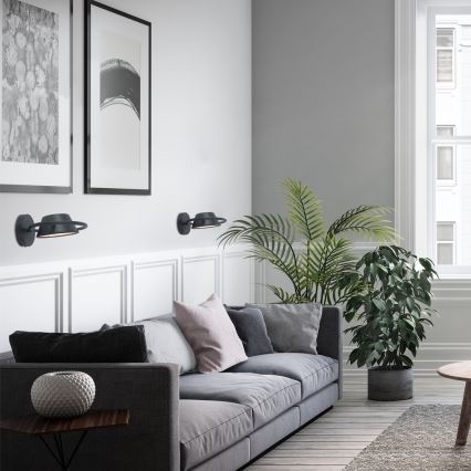 Rabalux - LED аплик LED/6W/230V 3000K черен