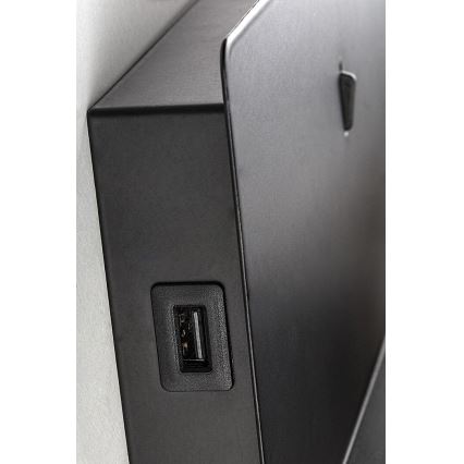 Rabalux - LED Аплик с рафт и USB portem LED/6W/230V 3000K