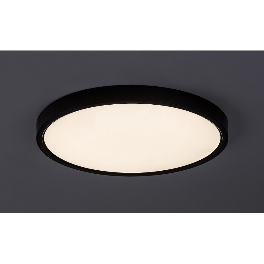 Rabalux - LED Плафониера LED/24W/230V 4000K Ø 30 см черен