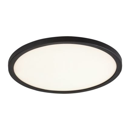 Rabalux - LED Плафониера LED/24W/230V 3000/4000/6000K Ø 29 cm черен