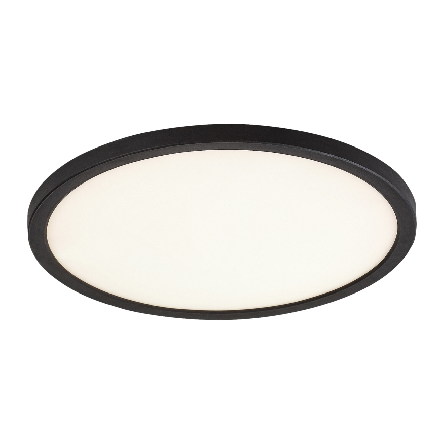 Rabalux - LED Плафониера LED/24W/230V 3000/4000/6000K Ø 29 cm черен