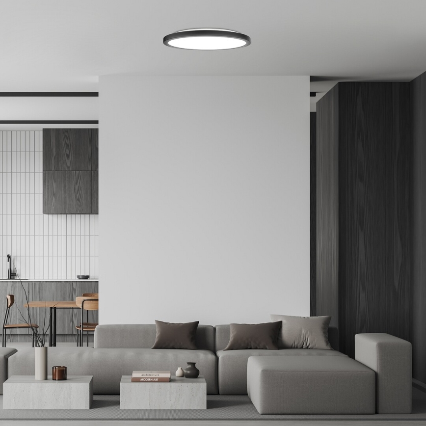 Rabalux - LED Плафониера LED/36W/230V 3000/4000/6000K Ø 40 cm черен