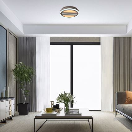 Rabalux - LED Димируем плафон LED/55W/230V + дистанционно управление