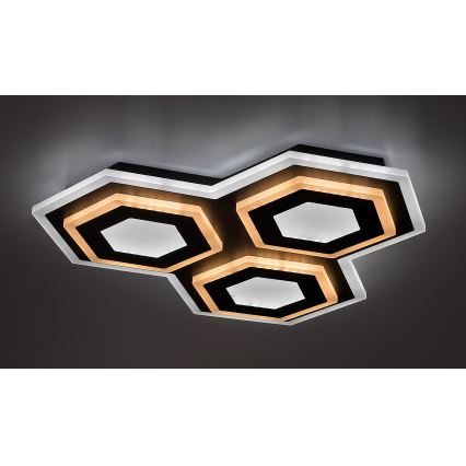 Rabalux - LED Димируем плафон LED/72W/230V 3000/6000K + дистанционно управление