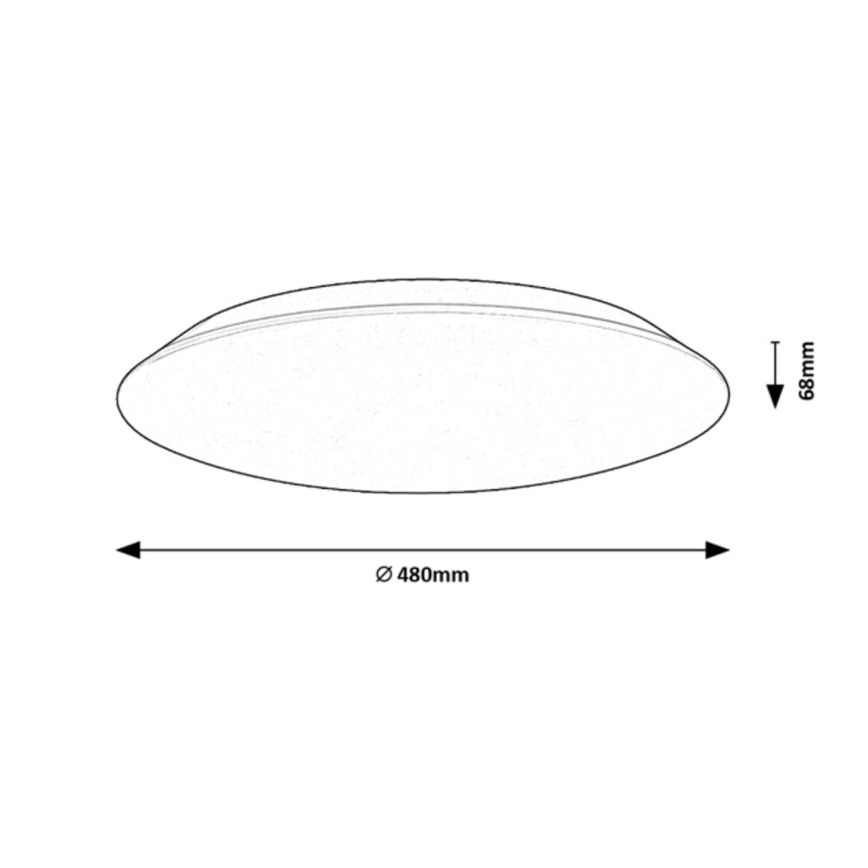 Rabalux - LED Плафониера LED/45W/230V 4000K 48 см