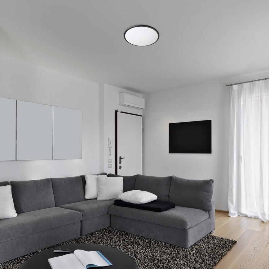 Rabalux - LED Плафониера LED/18W/230V 3000K черен 27 см