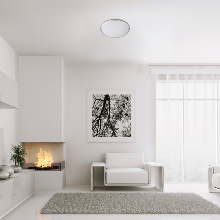 Rabalux - LED Плафониера LED/18W/230V 4000K сребрист 27 см